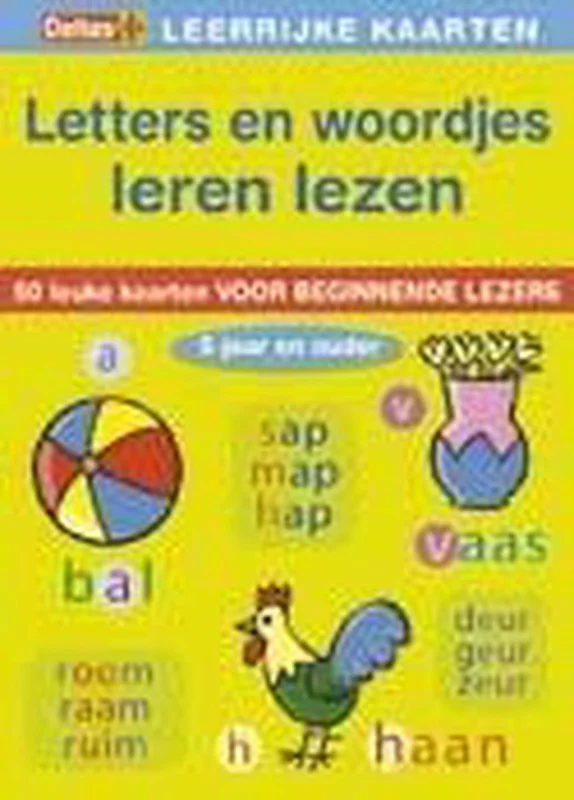 Beste Prijs Letters En Woordjes Leren Lezen Leerrijke Kaarten