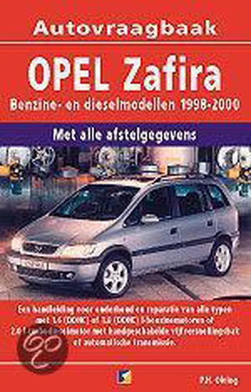 Opel Zafira benzine/diesel 1999-2001 Aanbieding