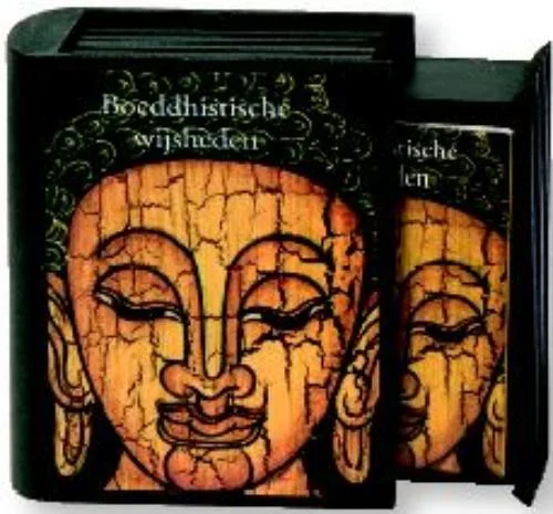 Flitsaanbieding Boeddhistische wijsheden - houten ladeboekje