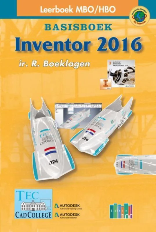 Inventor 2016 / Leerboek MBO/HBO Gereduceerde Prijs
