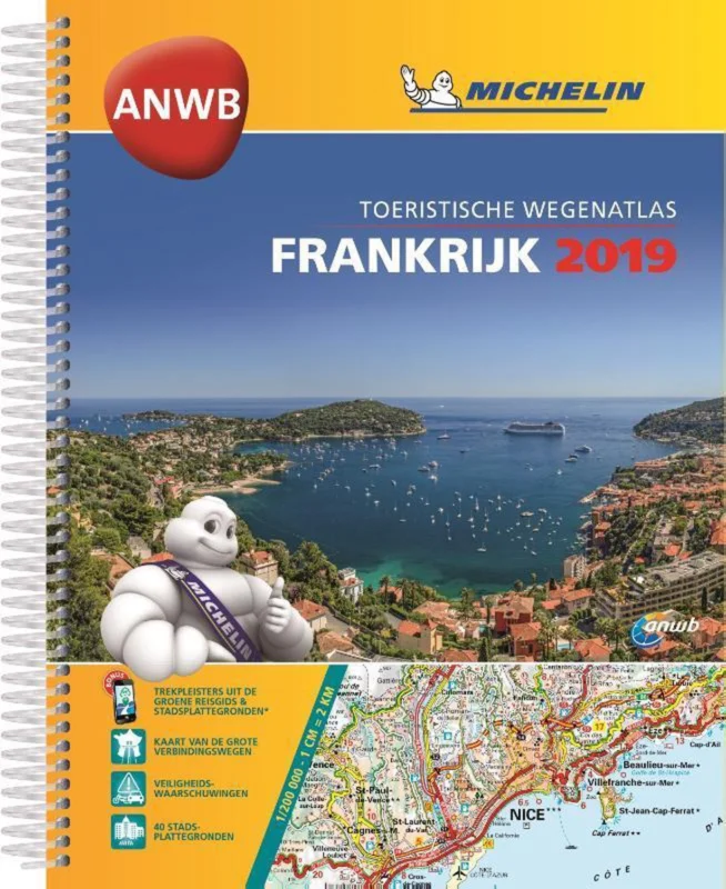ATLAS MICHELIN ANWB FRANKRIJK 2019 Weekendaanbieding