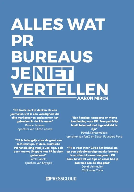 Alles wat PR-bureau's je niet vertellen Flitsaanbieding