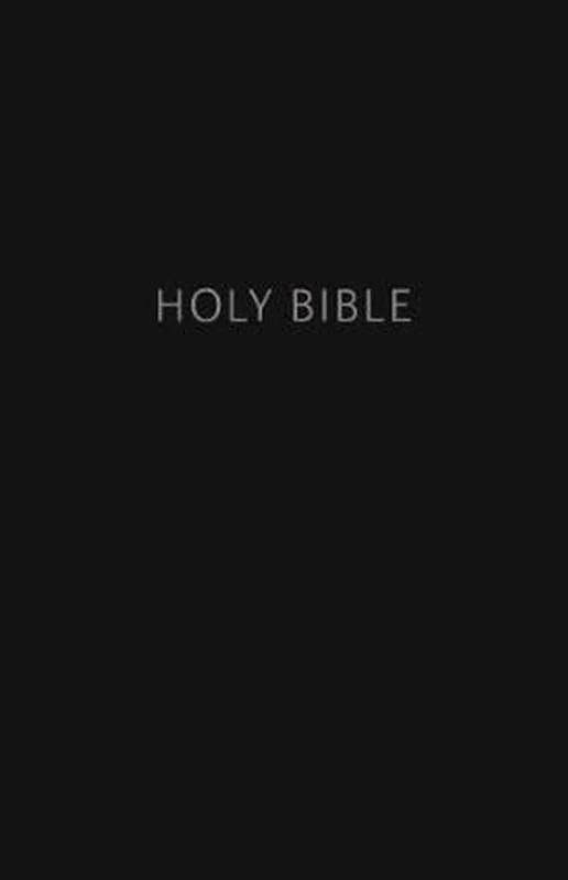 Veilige Betaling NKJV, Pew Bible, Hardcover, Black, Red Letter, Comfort Print