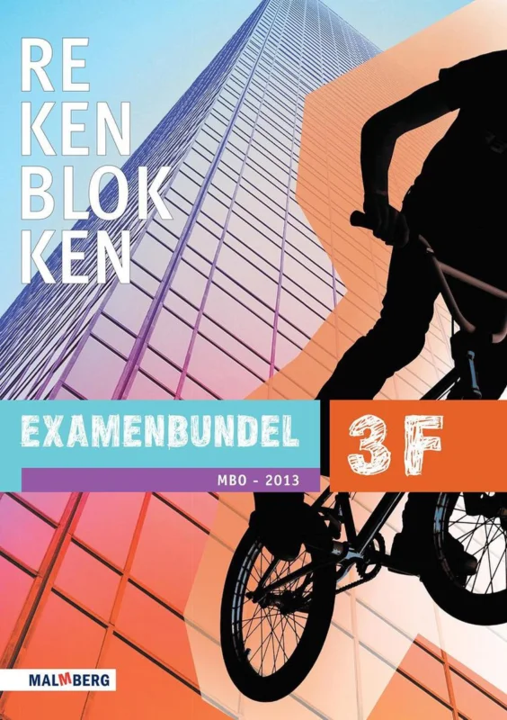 Rekenblokken mbo examenbundel 3F 2013 Koopje