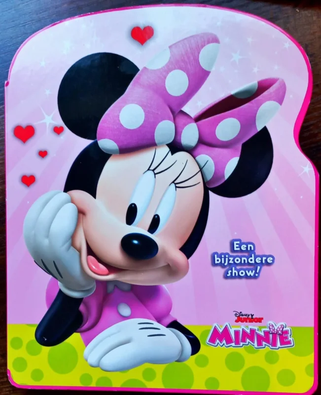 Minnie - een bijzondere show! Kartonnen boek Direct Beschikbaar