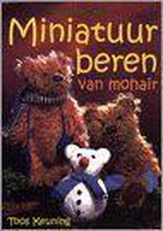 Tierlantijntjes miniatuur beren mohair Premium