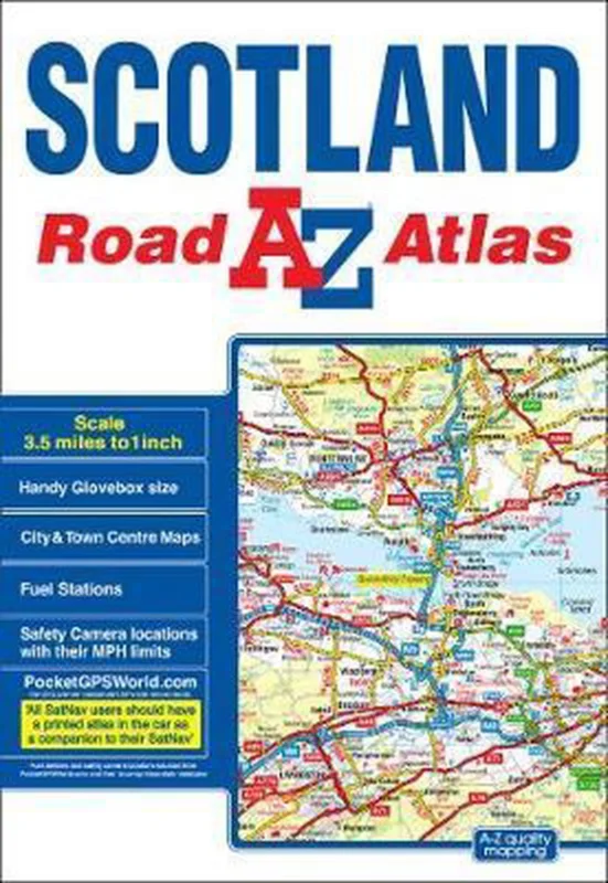 Aanbieding Scotland A-Z Road Atlas