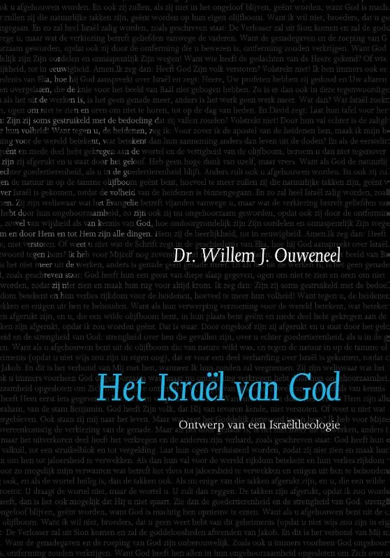 Finale Uitverkoop Het Israël van God