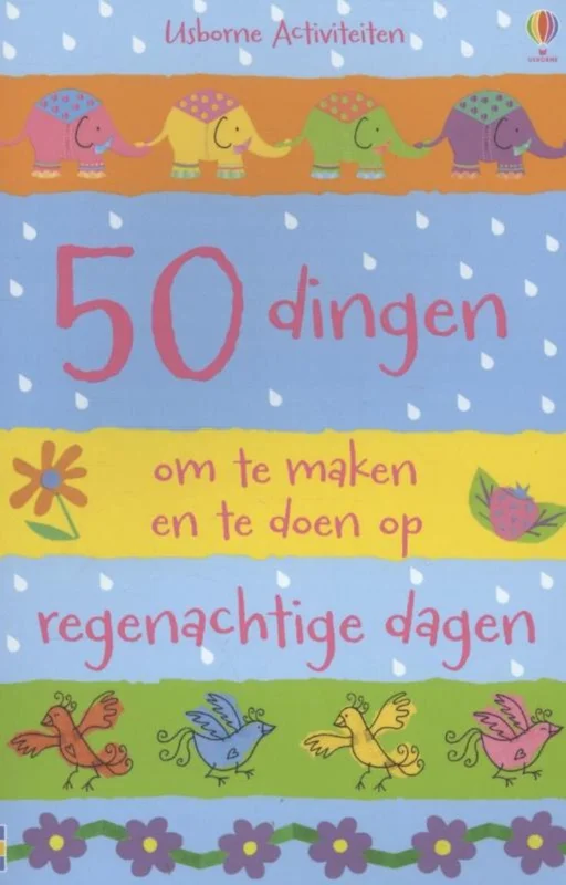 Merkproduct 50 dingen om te maken en te doen op regenachtige dagen / Usborne activiteiten