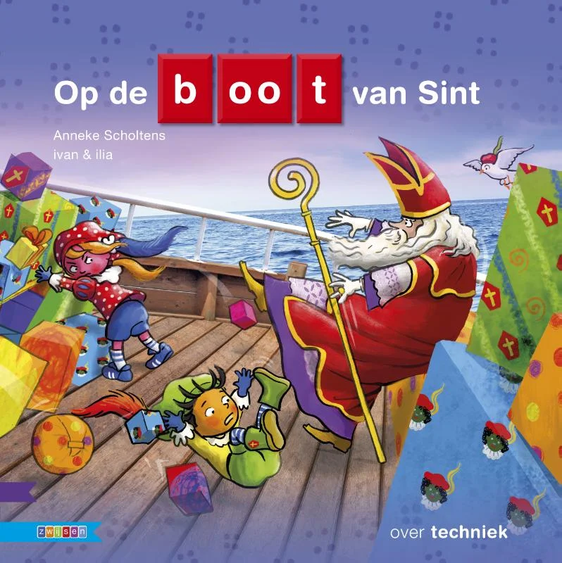 Nieuw Op de boot van Sint