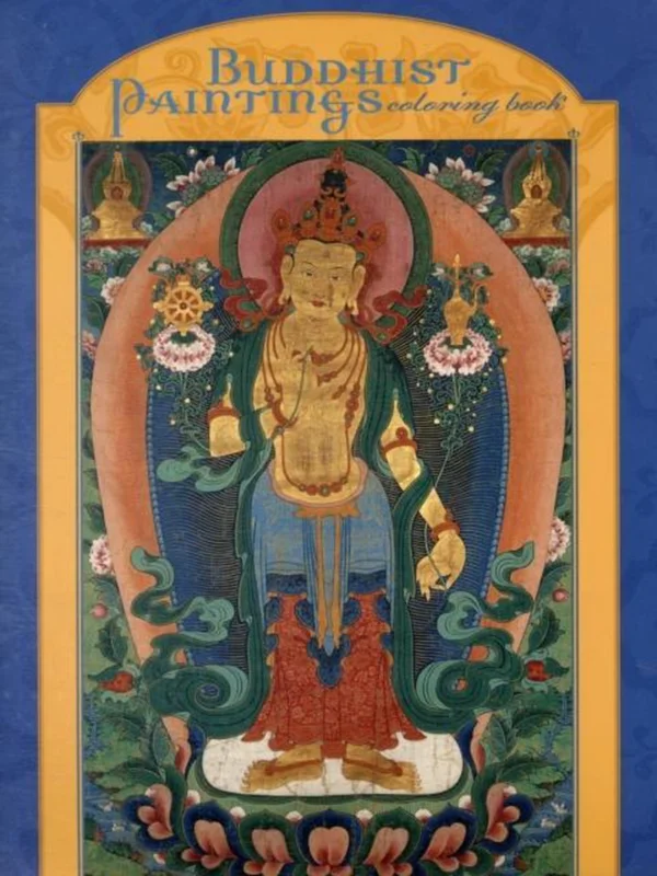 Direct Beschikbaar Buddhist Paintings Coloring Book
