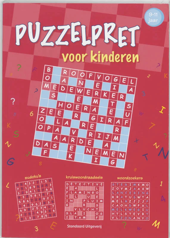Puzzelpret voor kinderen 9-11 jaar Alleen Vandaag