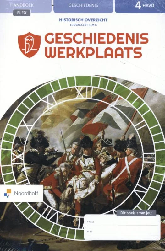 Snelle Levering Geschiedeniswerkplaats set 4 havo flex Handboek