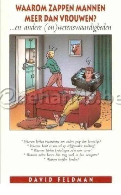Waarom zappen mannen meer dan vrouwen ? ... en andere (on)wetenswaardigheden Merkproduct