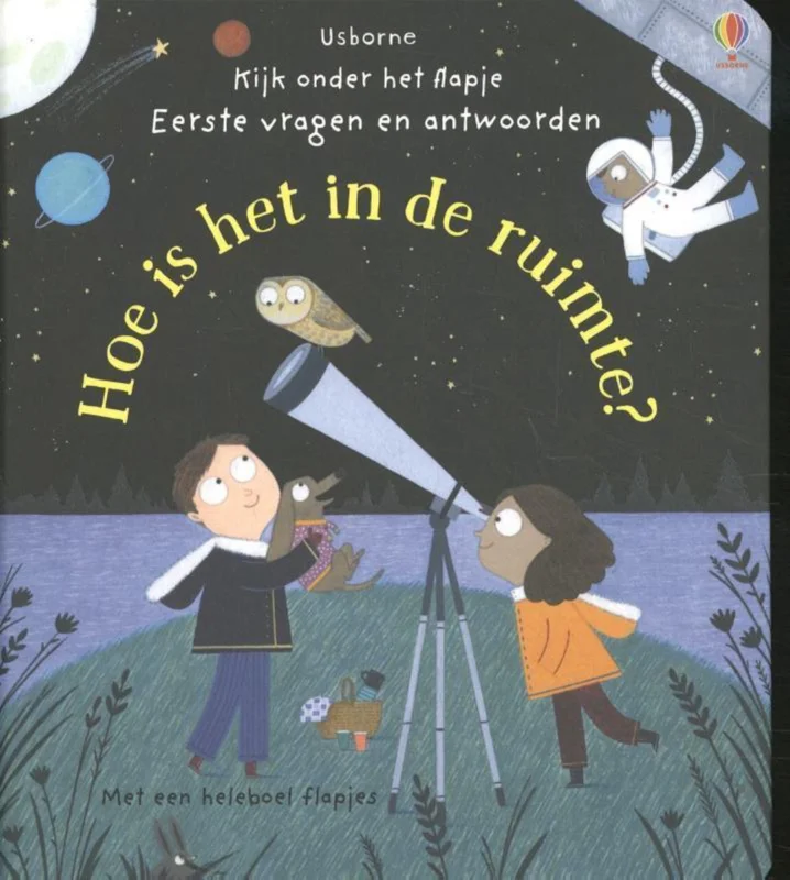 Hoe is het in de ruimte? / Kijk onder het flapje Rechtstreeks Van De Fabrikant