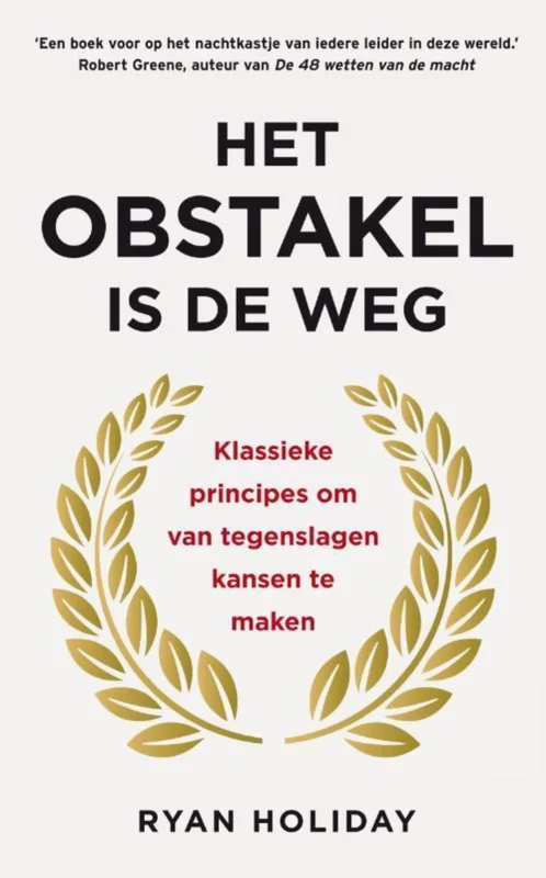 Nieuw Het obstakel is de weg