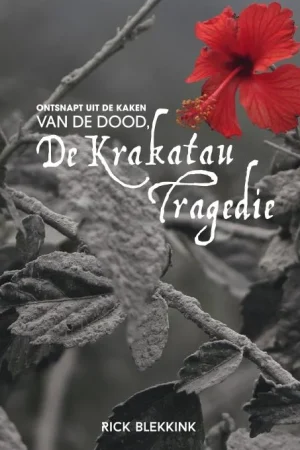 Aanbieding Ontsnapt uit de kaken van de dood, de krakatau tragedie