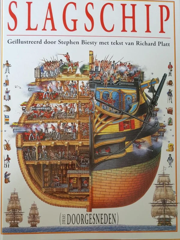 SLAGSCHIP.DWARS DOORGESNEDEN Uitverkoop