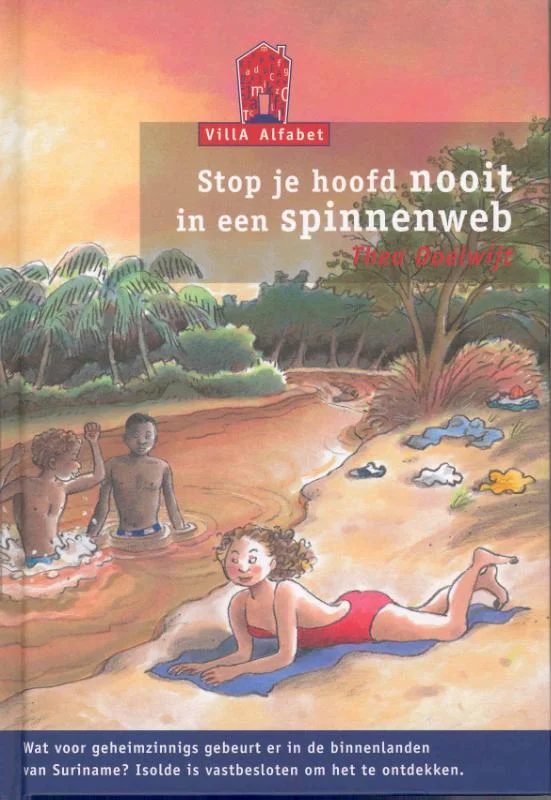 Stop je hoofd nooit in een spinnenweb / Villa Alfabet Rood Gereduceerde Prijs