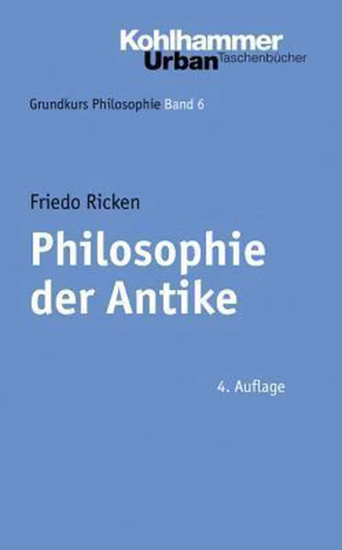 Nieuw Philosophie Der Antike