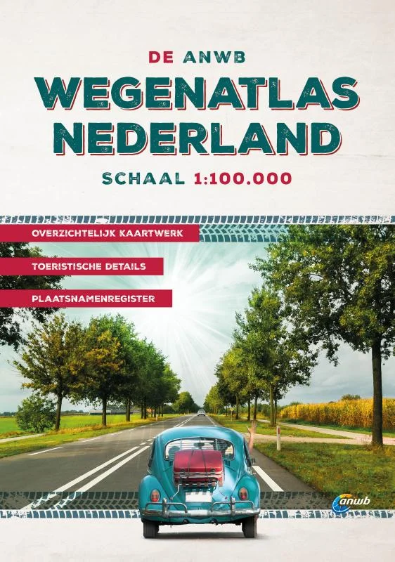 ANWB wegenatlas Nederland / ANWB-wegenatlassen Lage Prijs