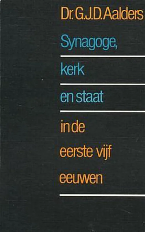 Synagoge, kerk en staat in de eerste vijf eeuwen Snelle Levering