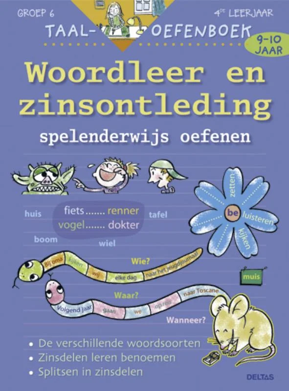 Taal-oefenboek Woordleer en zinsontleding (9-10 j.) / Taal-oefenboek Actieprijs