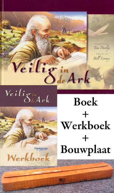 Flitsaanbieding VEILIG IN DE ARK + werkboek + bouwplaat