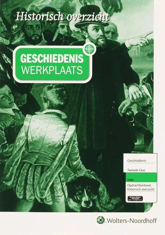 Historisch overzicht opdrachtenboek geschiedeniswerkplaats Superprijs