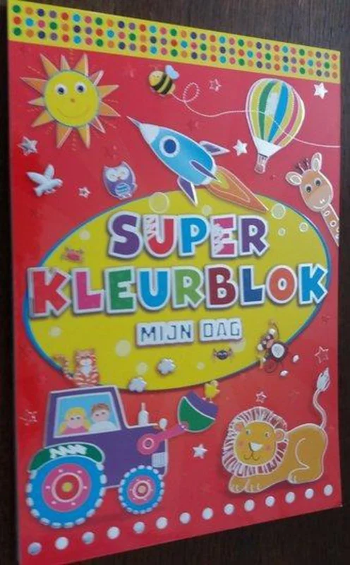 Super kleurblok - mijn dag Finale Uitverkoop