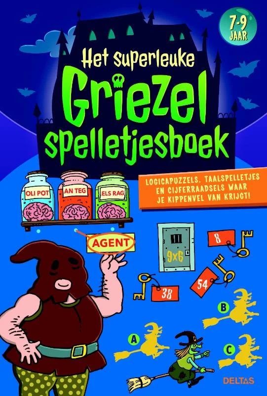 Aanbieding Het superleuke griezelspelletjesboek (7-9 j.)