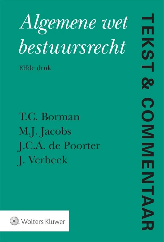 Finale Uitverkoop Tekst & Commentaar Algemene wet bestuursrecht