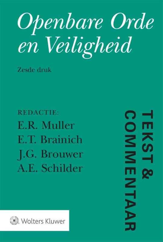 Op = Op Tekst & Commentaar -Openbare Orde en Veiligheid