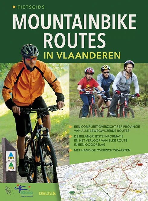 Bestseller Fietsgids Mountainbikeroutes in Vlaanderen