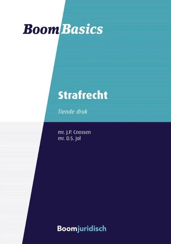 Finale Uitverkoop Strafrecht / Boom Basics