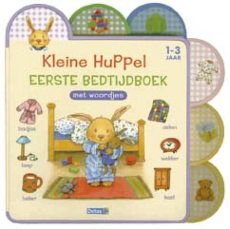 Kleine Huppel Eerste bedtijdboek met woordjes Op = Op