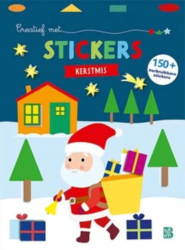 Creatief met stickers Kerstmis Exclusieve Aanbieding