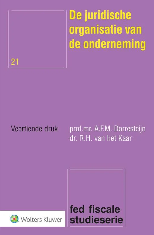 Premium De juridische organisatie van de onderneming