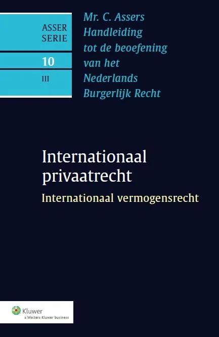 Asser-serie 10-III -Internationaal vermogensrecht Bestseller