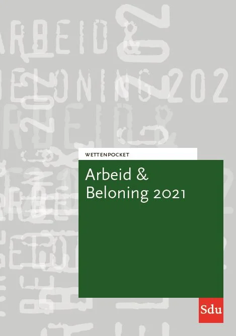 Wettenpocket Arbeid & Beloning 2021 Koopje