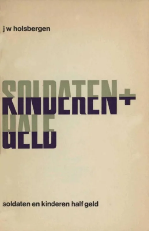 Soldaten en kinderen half geld Actieprijs