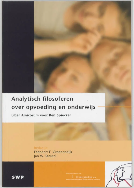 Analytisch Filosoferen Over Opvoeding En Onderwijs Op = Op