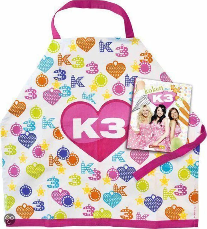 K3 Keukenschort en Kookboek Merkproduct