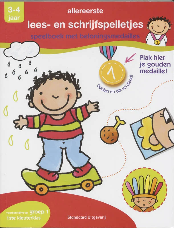 Must-Have Allereerste Lees- en schrijfspelletjes / Beloningsmedailles