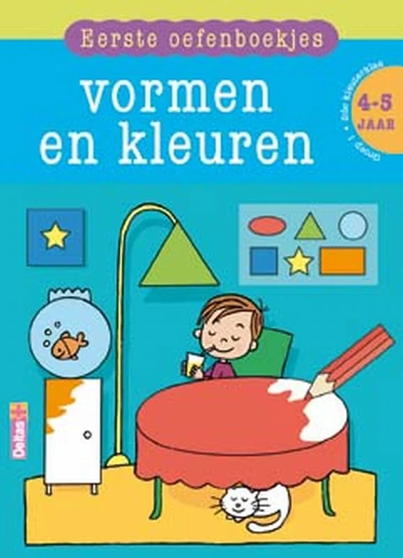 Lage Prijs Eerste oefenboekjes Vormen en kleuren (4-5 j.)